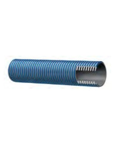 TUBO PLASTICA - GRIGIO/BLU D.200