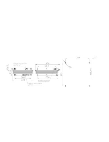 MOLLEGGIO MOL550 PNEUMATICO+ANTI SHOCK PER SEDILE TOP
