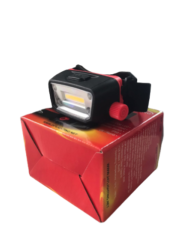 TORCIA LED FRONTALE - RICARICABILE
