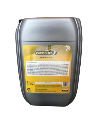 OLIO GEAR 140-5 -  LATTA 20 LT