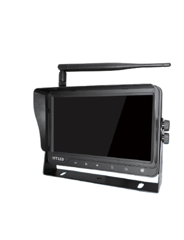 KIT MONITOR 7+ TELECAMERA POSTERIORE -SD-SPLIT-WIRELESS