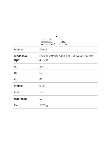ZAPPETTA SCAVAFOSSI DONDI 210-60-60