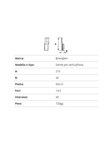 ZAPPETTA BREVIGLIERI VER.50X10