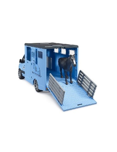 MB SPRINTER TRASPORTO ANIMALI CON 1 CAVALLO BRUDER - 02674