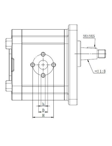 POMPA GR.2 25 CC - DX (C)