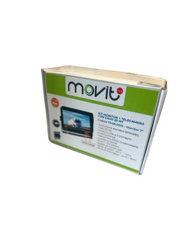 MONITOR 7"+ TELECAMERA POST. - SD - SPLIT (2 INPUT)