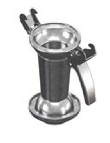 RIDUZIONE CONICA ZINCATA C/GIUNTI SFERICI F100 + M150