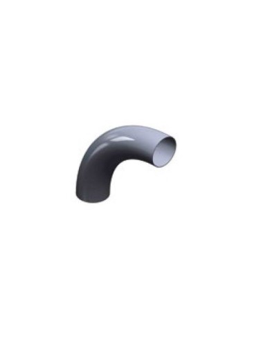 CURVA LISCIA GREZZA 90° D.80